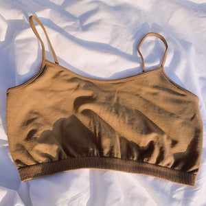Seamless Bralette Tan