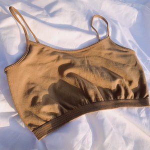 Seamless Bralette Tan