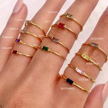 Load image into Gallery viewer, Birthstone Ring

