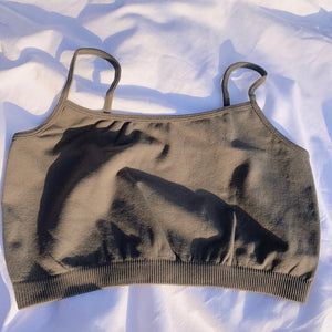 Seamless Bralette Graphite