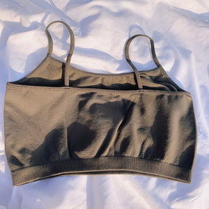 Seamless Bralette Graphite