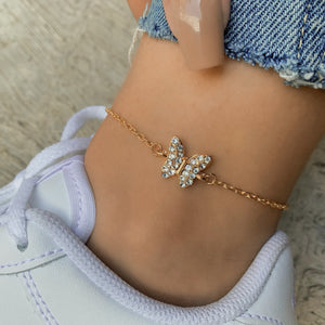 Kelly Butterfly Anklet