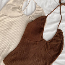 Load image into Gallery viewer, Jackie Bodysuit Brown
