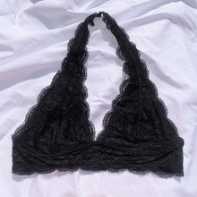 Load image into Gallery viewer, Lace Bralette Black
