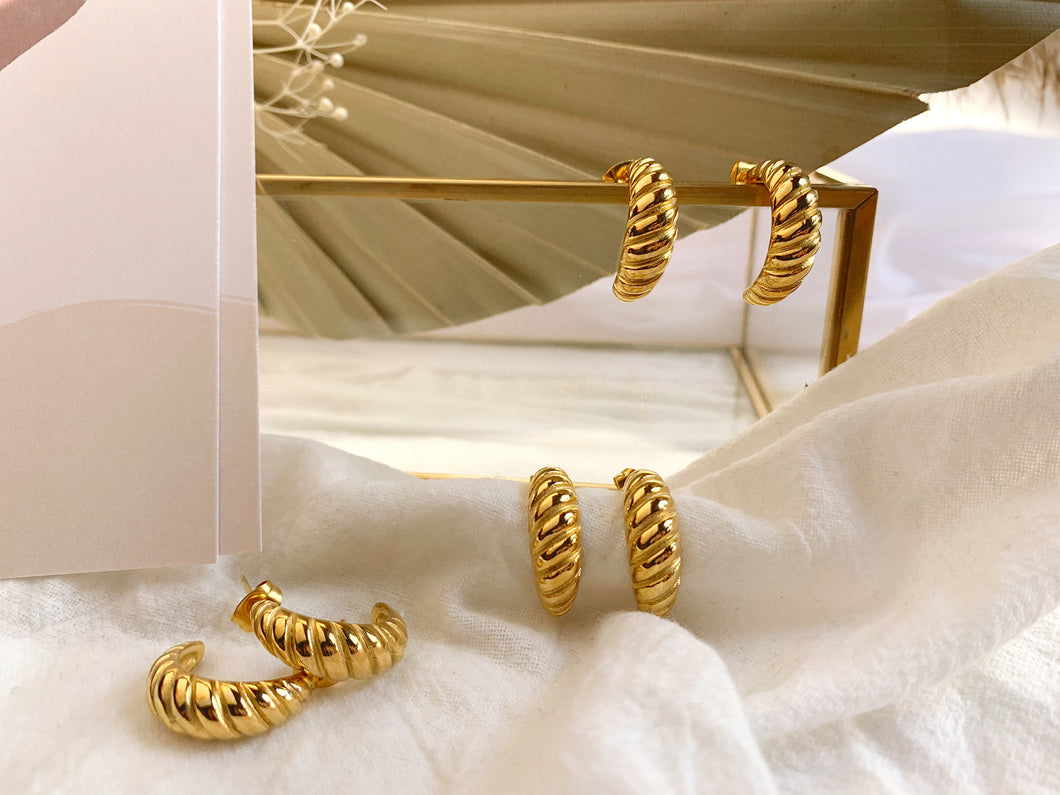 Croissant Earrings