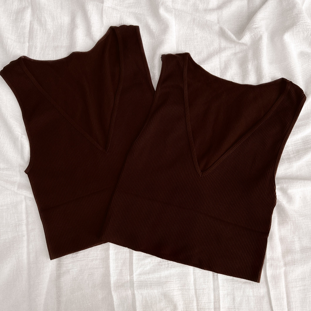 Cleo Ribbed Top