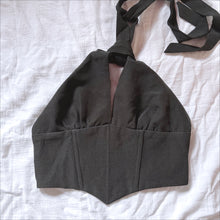 Load image into Gallery viewer, Hannah Halter Corset Top
