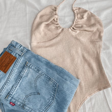 Load image into Gallery viewer, Jackie Bodysuit Beige
