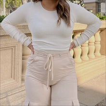 Load image into Gallery viewer, Nellie Bodysuit Cream
