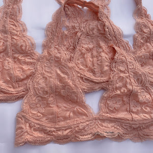 Lace Bralette Blush