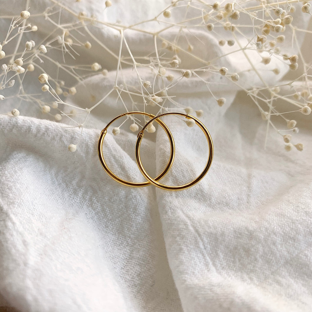 Everyday Thin Hoops Small